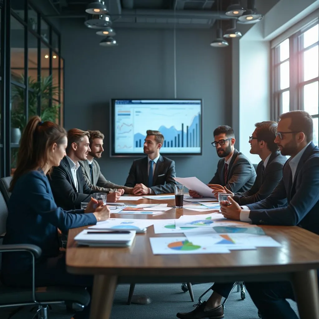 Equipo de ConFin en reunión estratégica