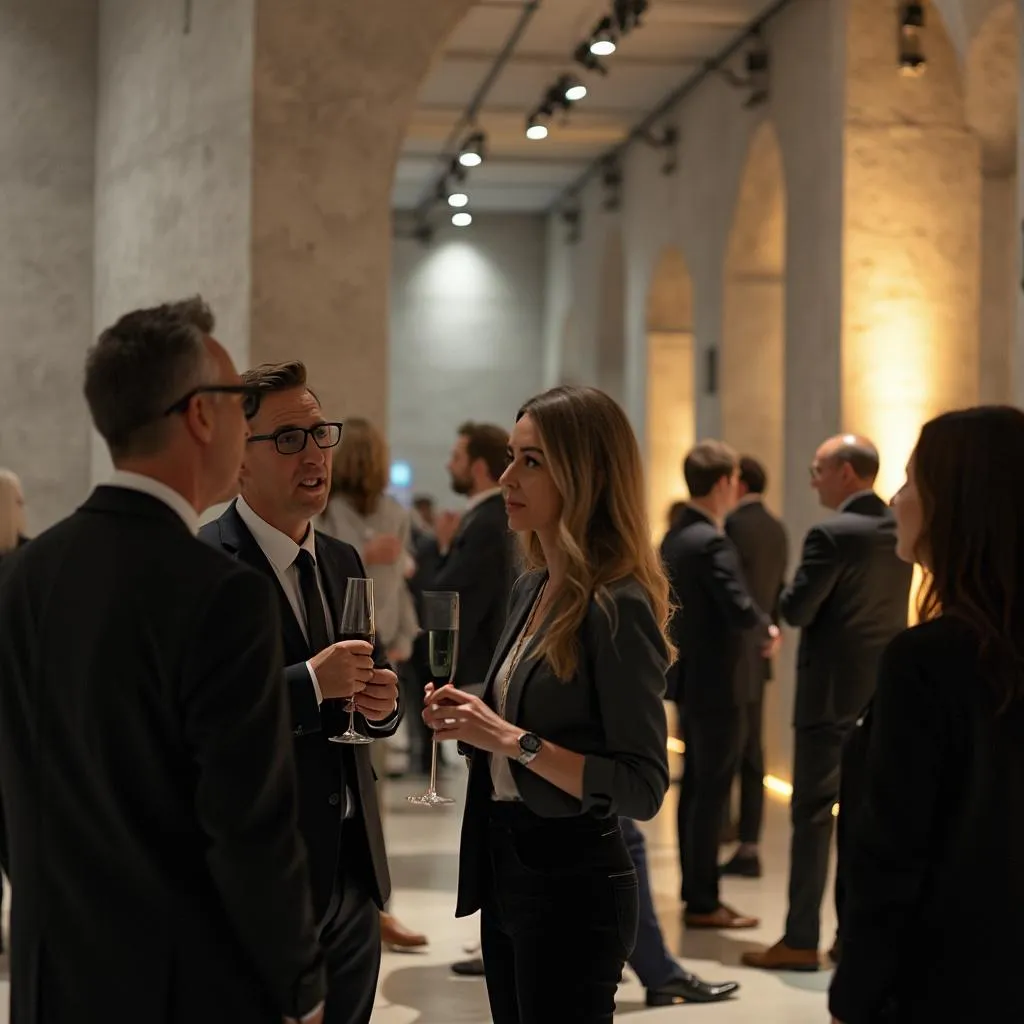 Evento de networking financiero